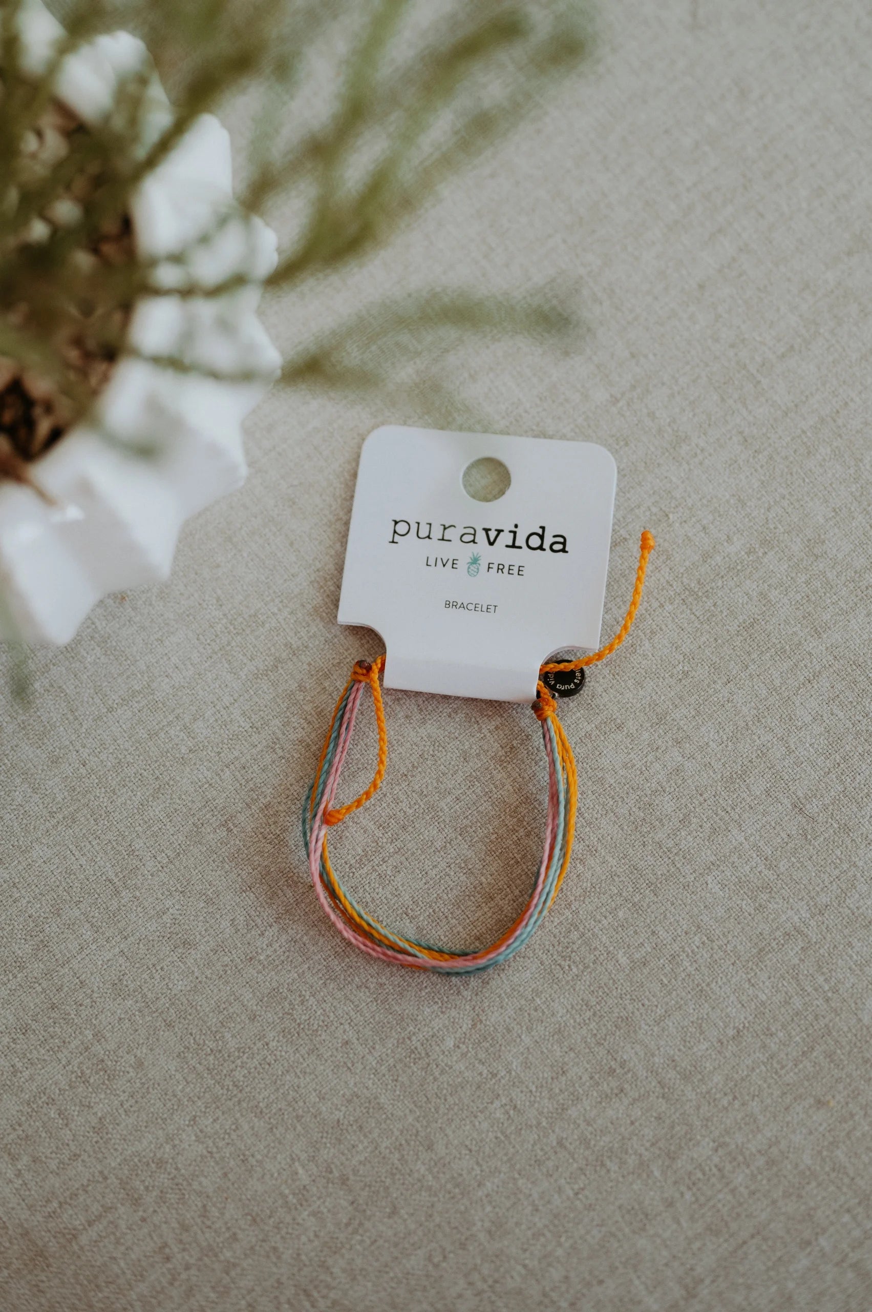 Puravida Bracelet (Blue, Orange, Pink)