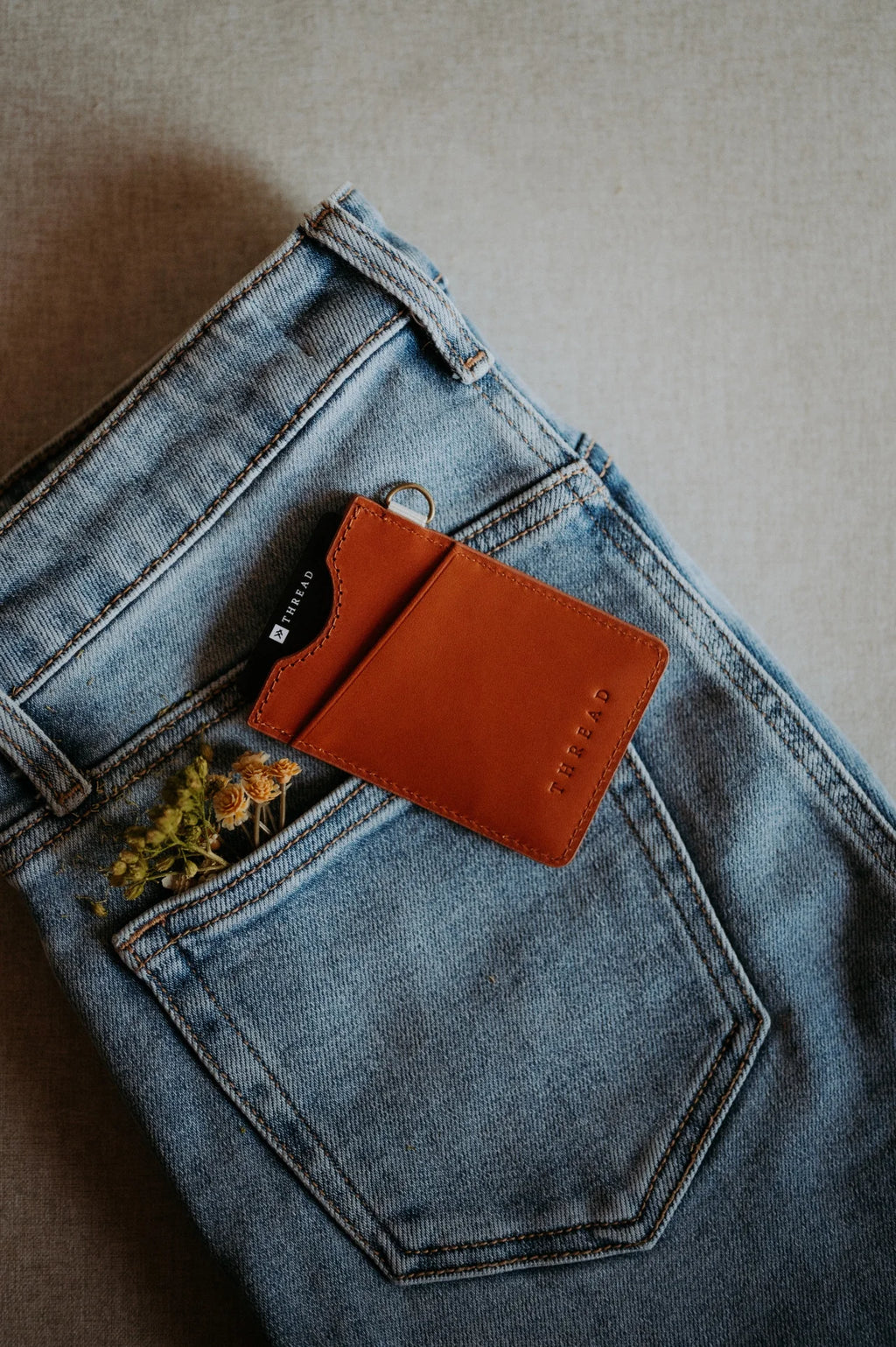 Thread Vertical Wallet (Wilson Blue/White)