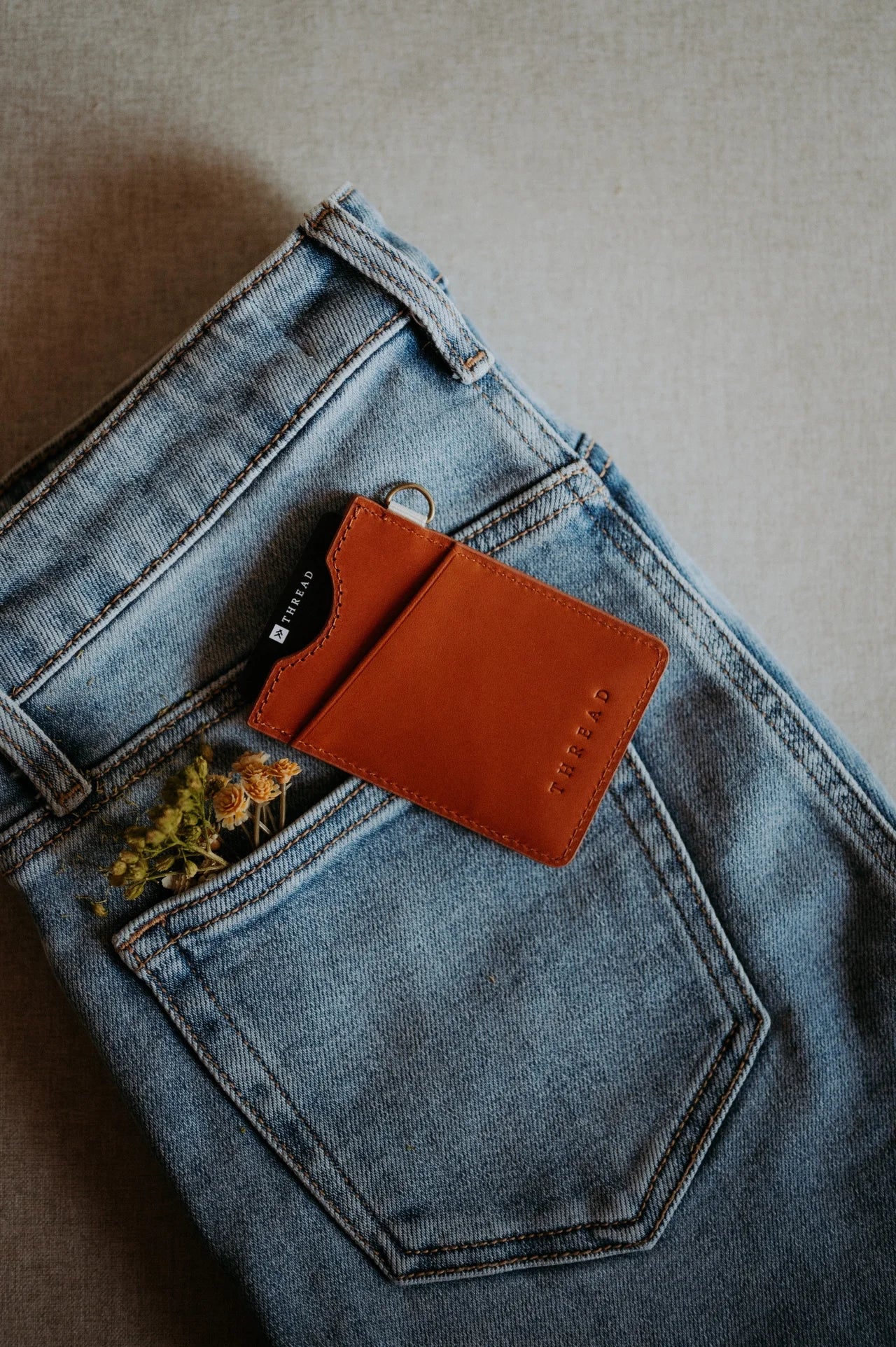Thread Vertical Wallet (Wilson Blue/White)