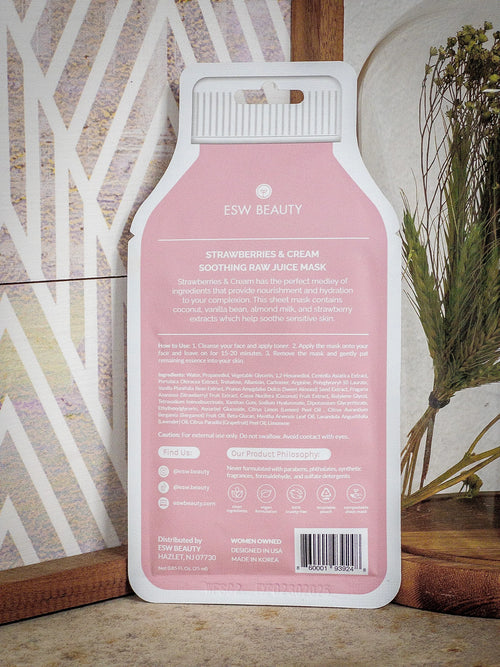ESW Strawberries & Cream Soothing Raw Juice Mask