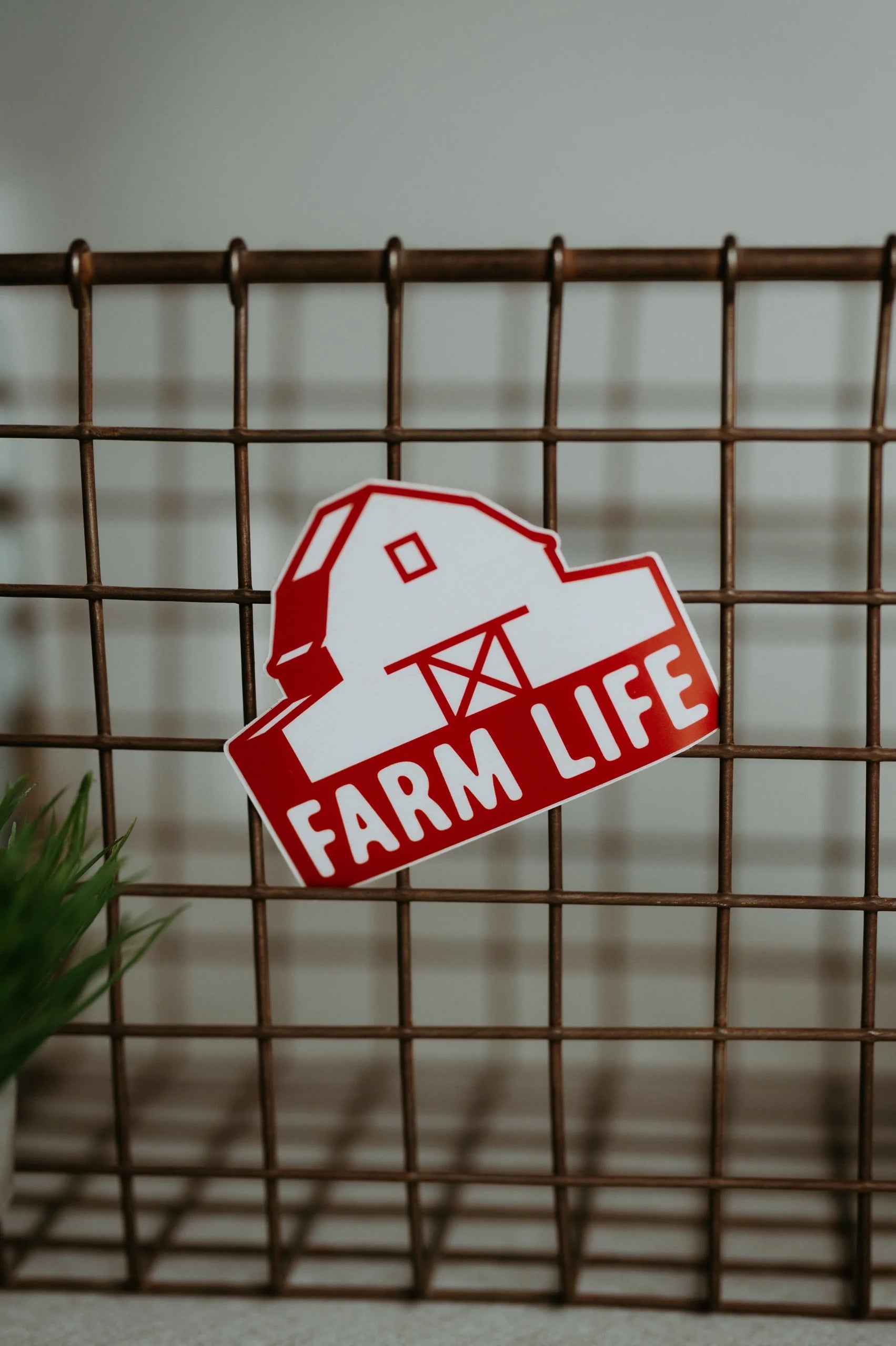 Sticker- Farm Life Red Barn