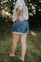 Free People Danni High Rise Short