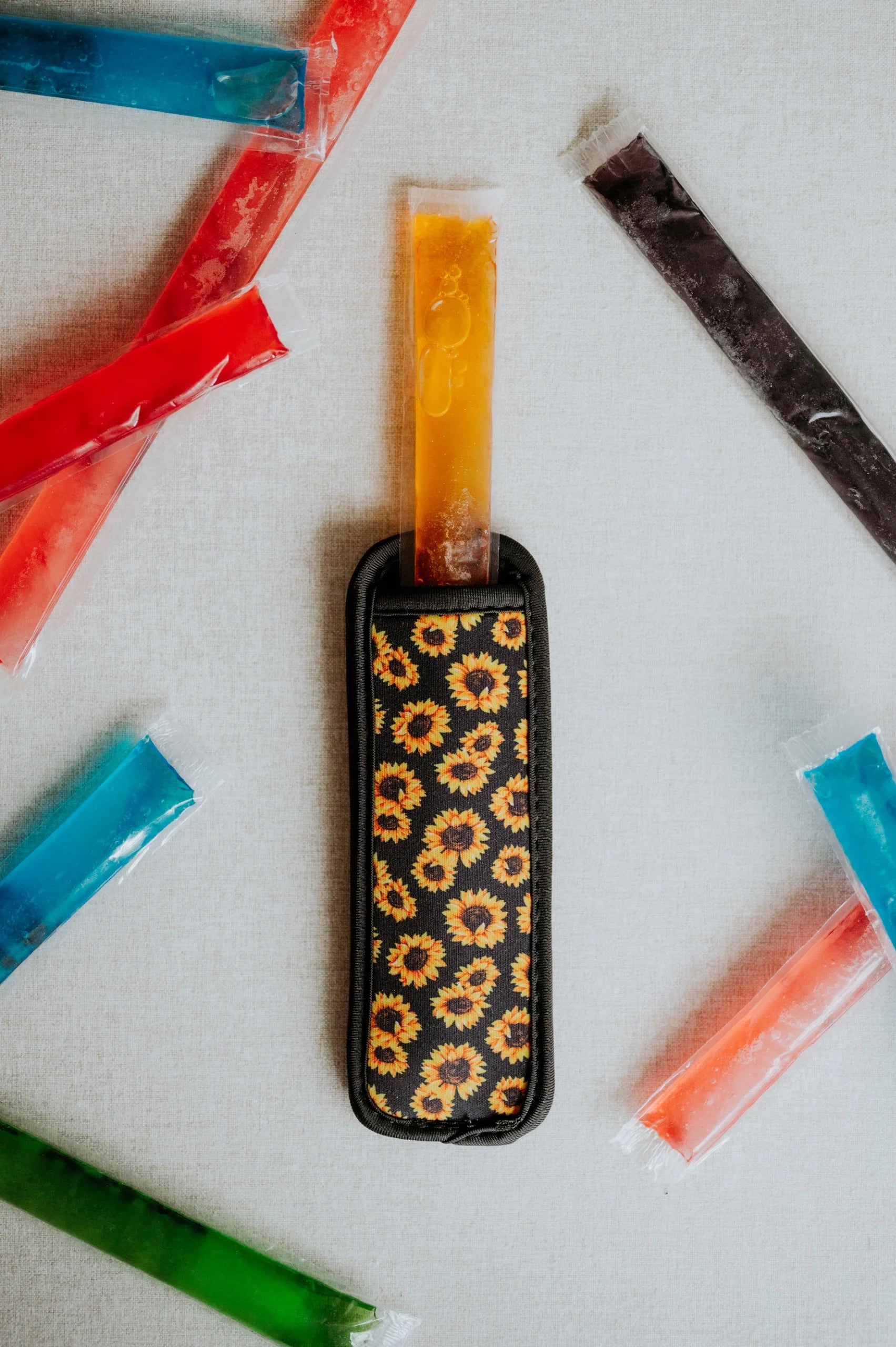 Popsicle Sleeve - Sunflowers