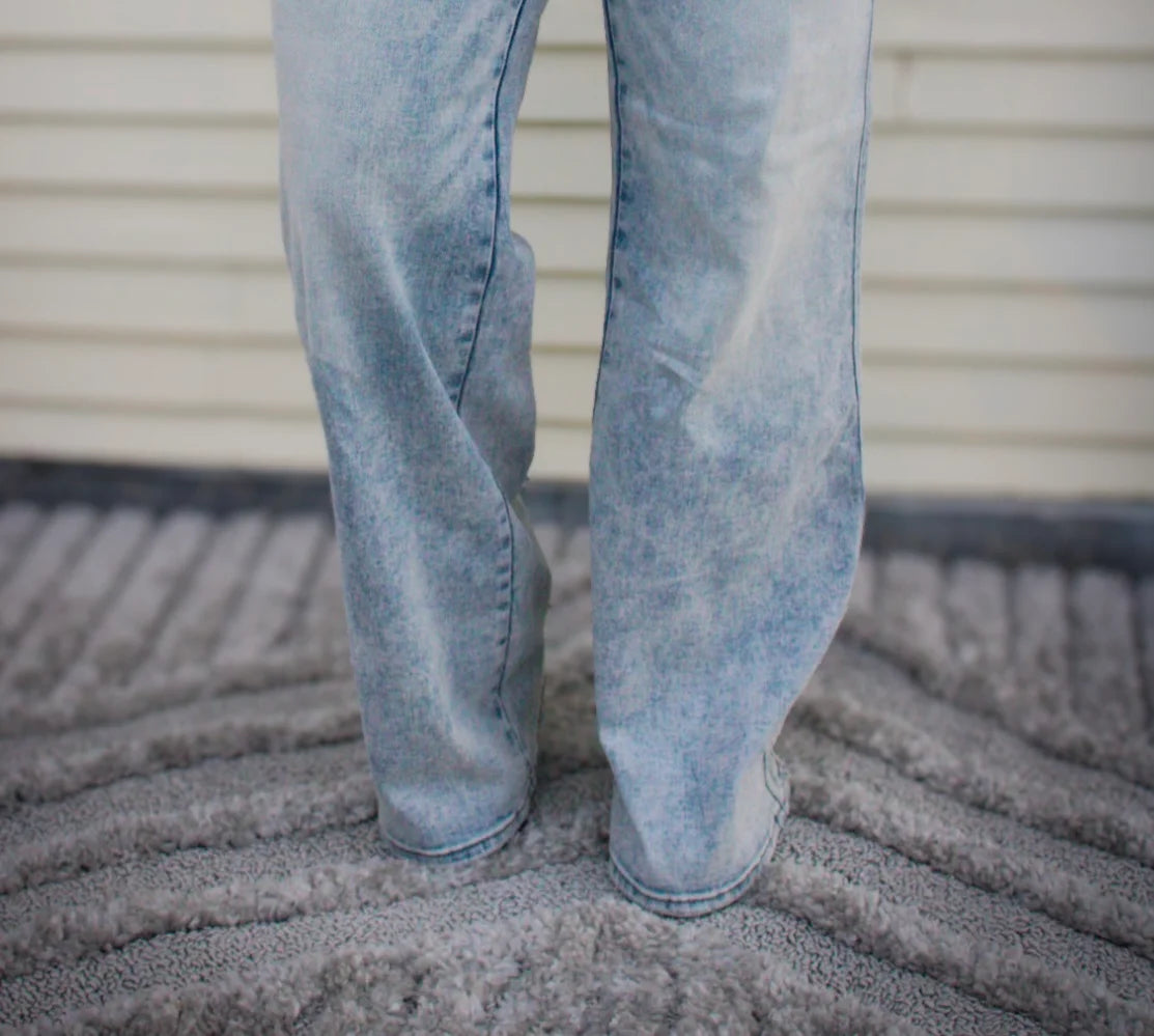 Judy Blue HW Tummy Control Retro Wide JB88867LT