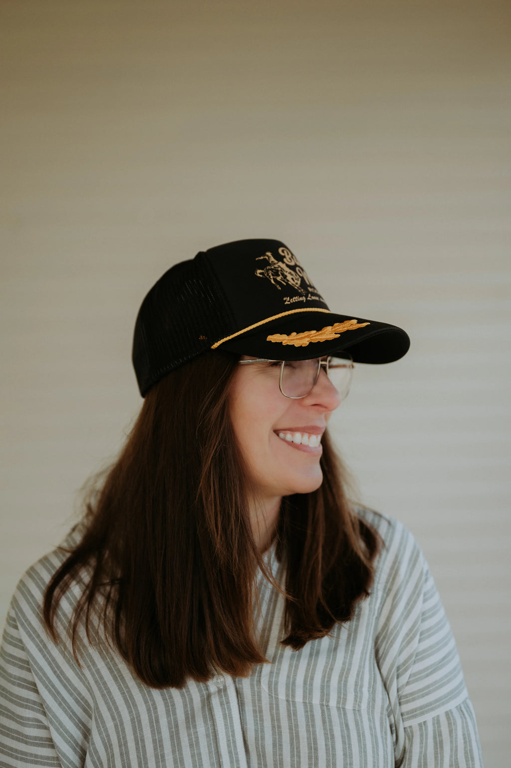 Rodeo Hippie Buck Wild Trucker Hat