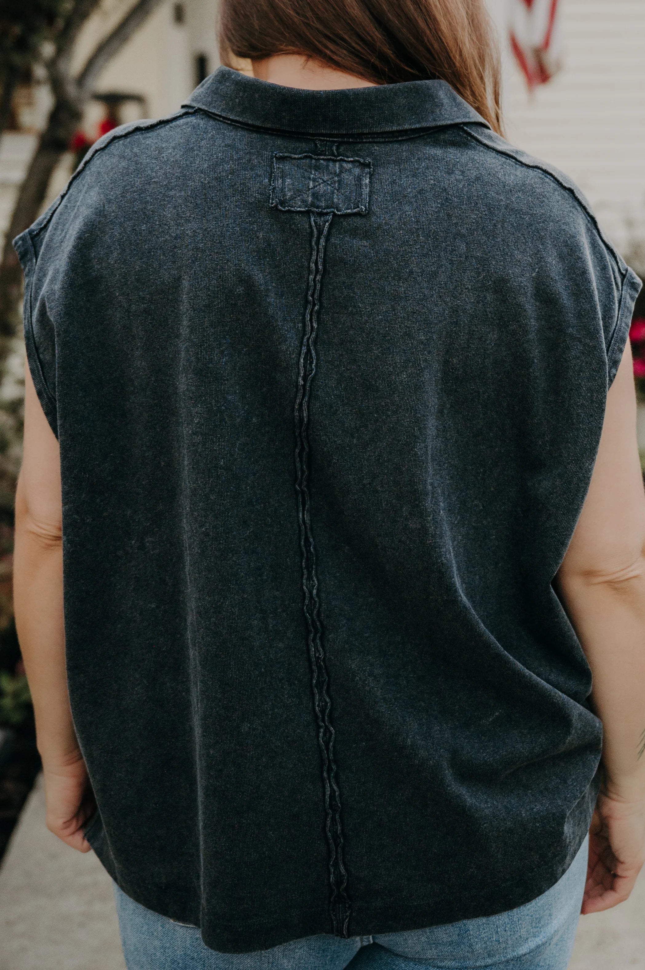 Free People Keep On Polo Tee
