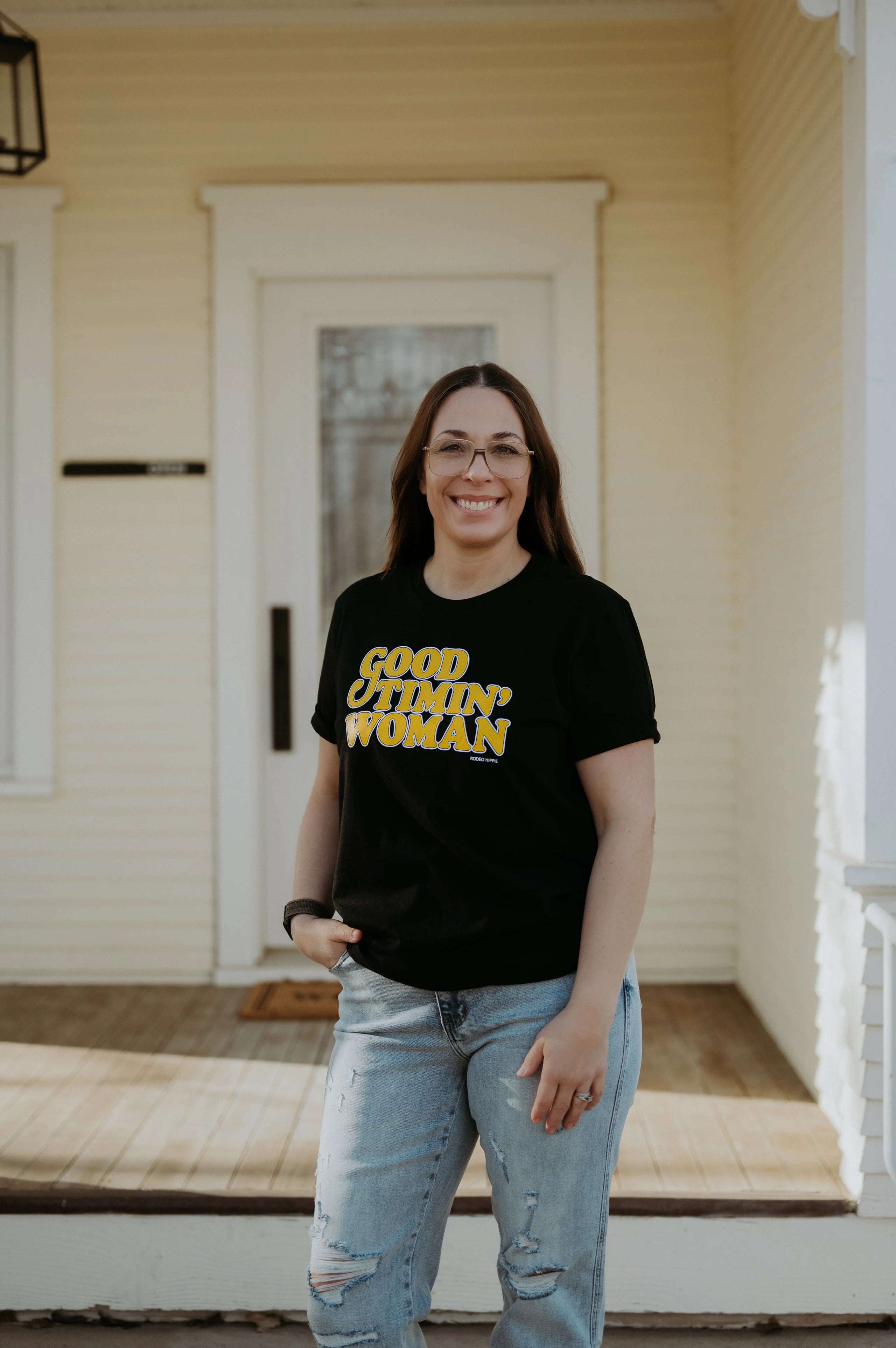 Rodeo Hippie "Good Timin' Woman" Unisex Tee