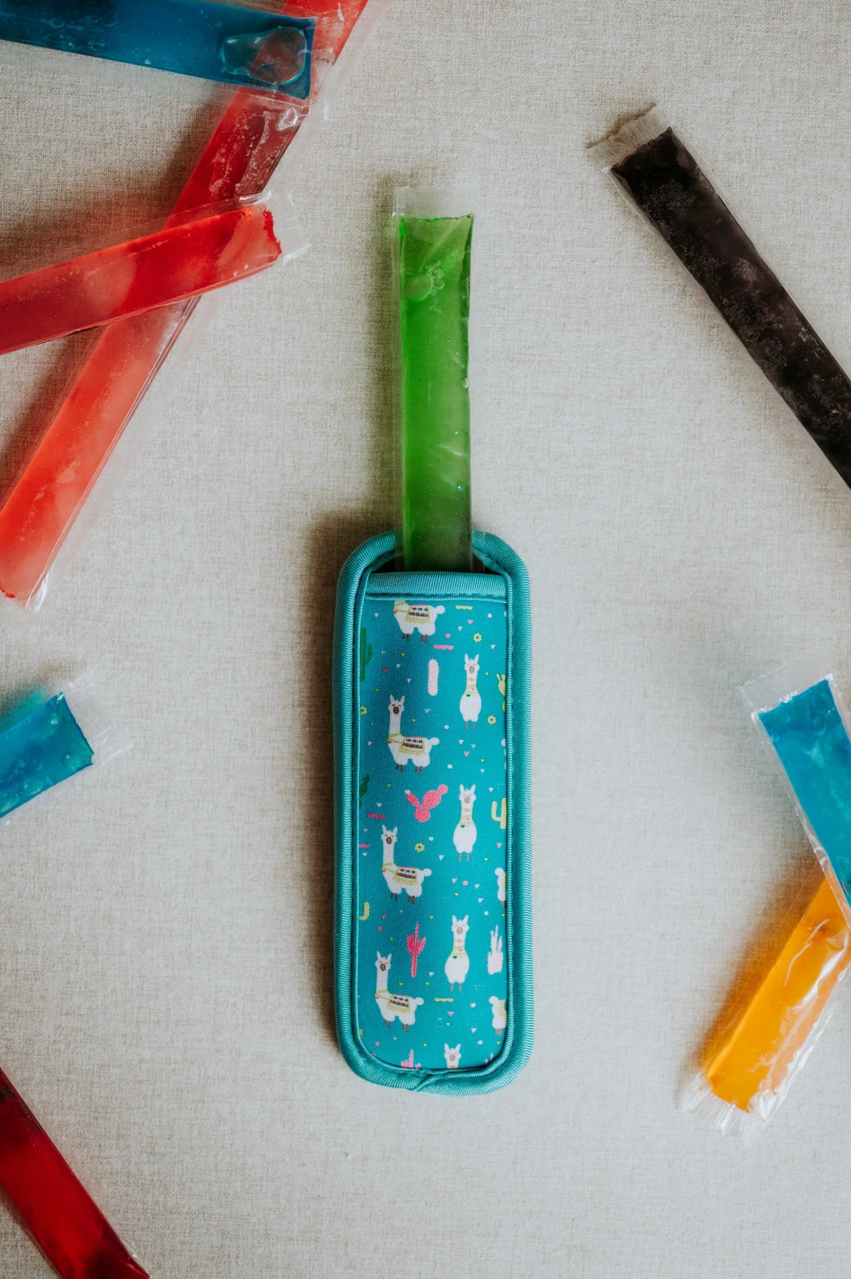 Popsicle Sleeve - Llamas