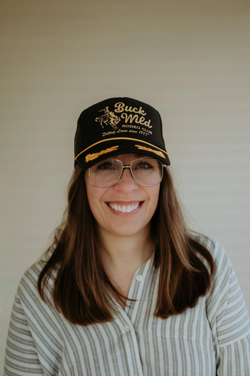 Rodeo Hippie Buck Wild Trucker Hat