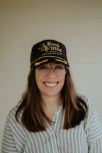 Rodeo Hippie Buck Wild Trucker Hat