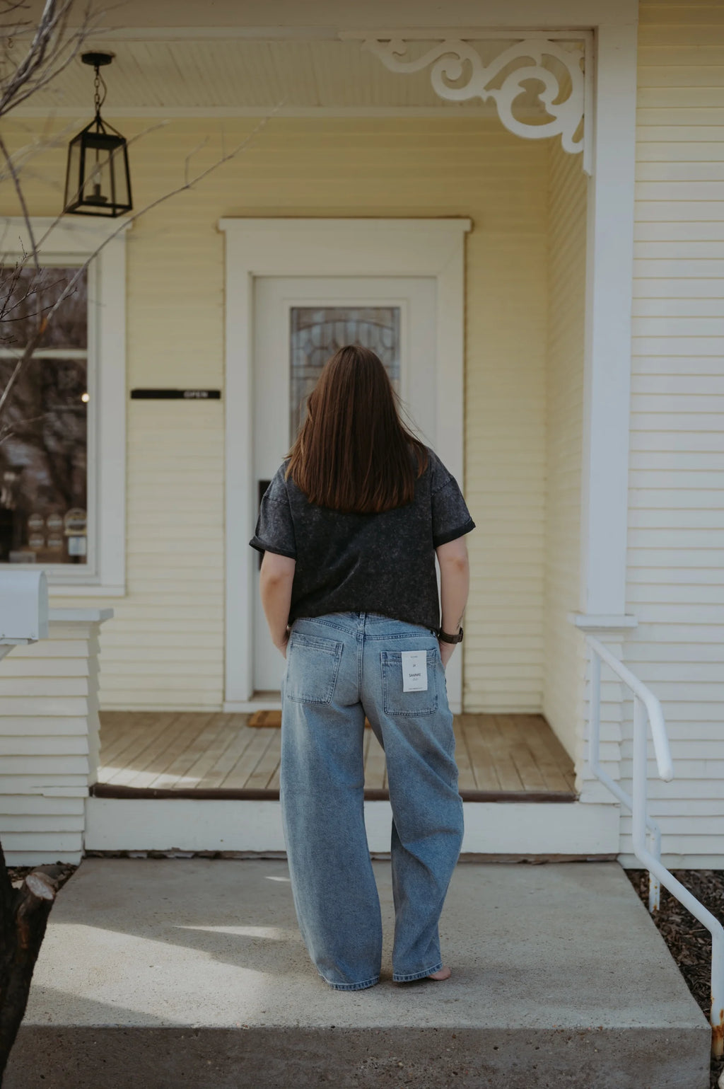 Hidden Sammie High Rise Barrel Jean