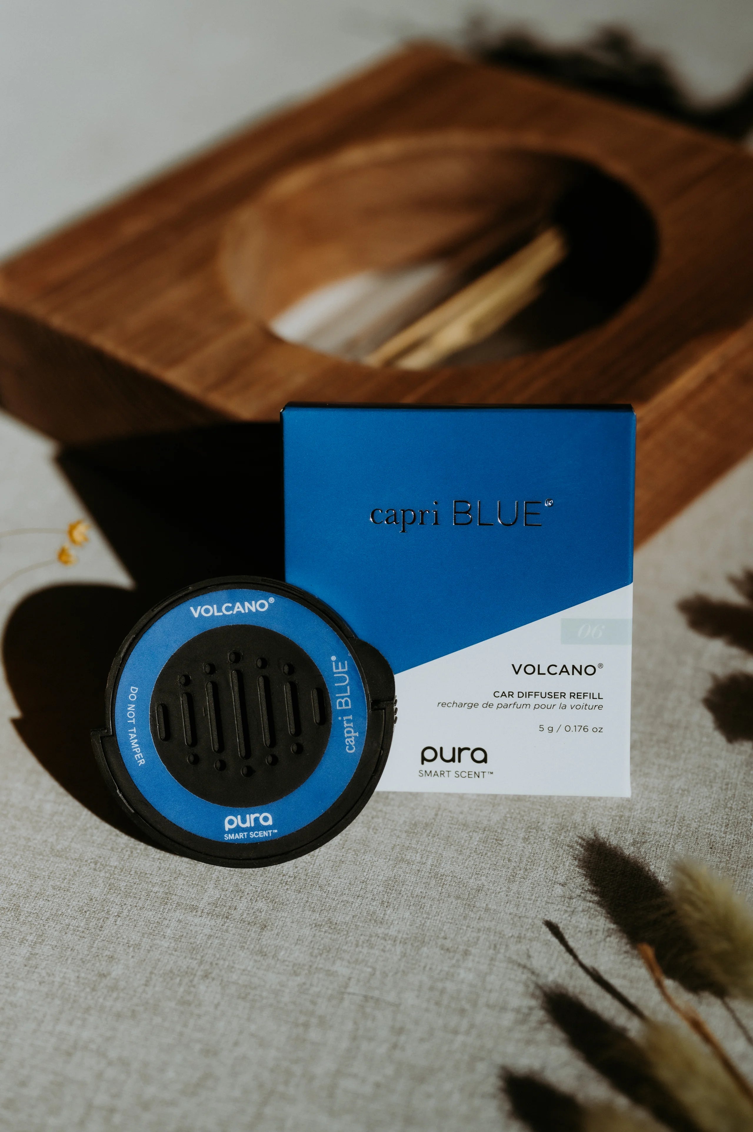 Pura Capri Blue Pura Car Fragrance Refrill- Volcano