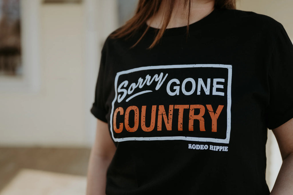 Rodeo Hippie "Sorry Gone Country" Unisex Tee