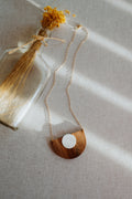 Panache Frankie and Fay Wooden Necklace
