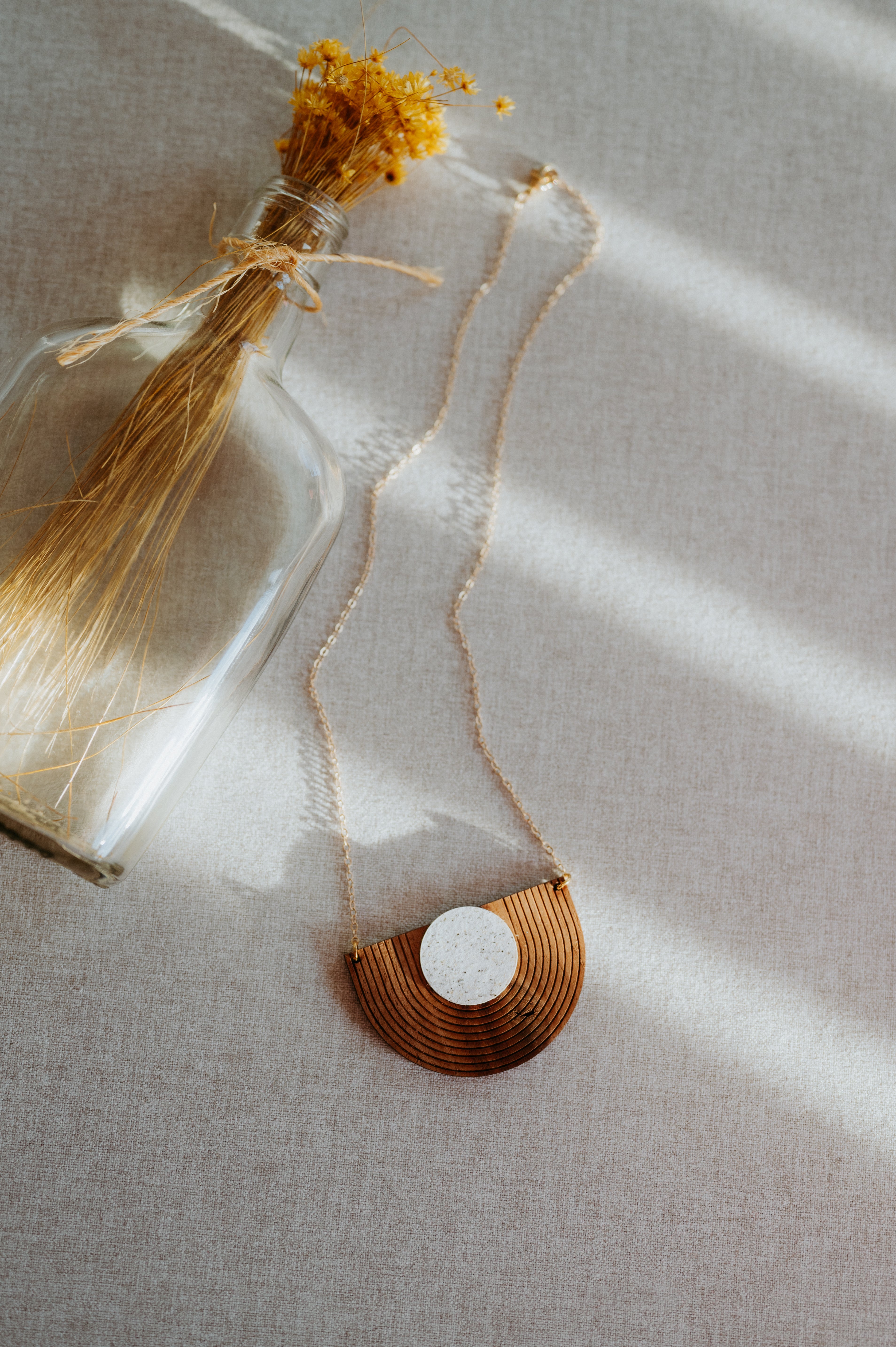 Panache Frankie and Fay Wooden Necklace