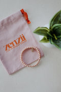 Zenzii Resin Beaded Bracelet Rose
