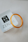 Zenzii Skinny Resin Bangle Honey