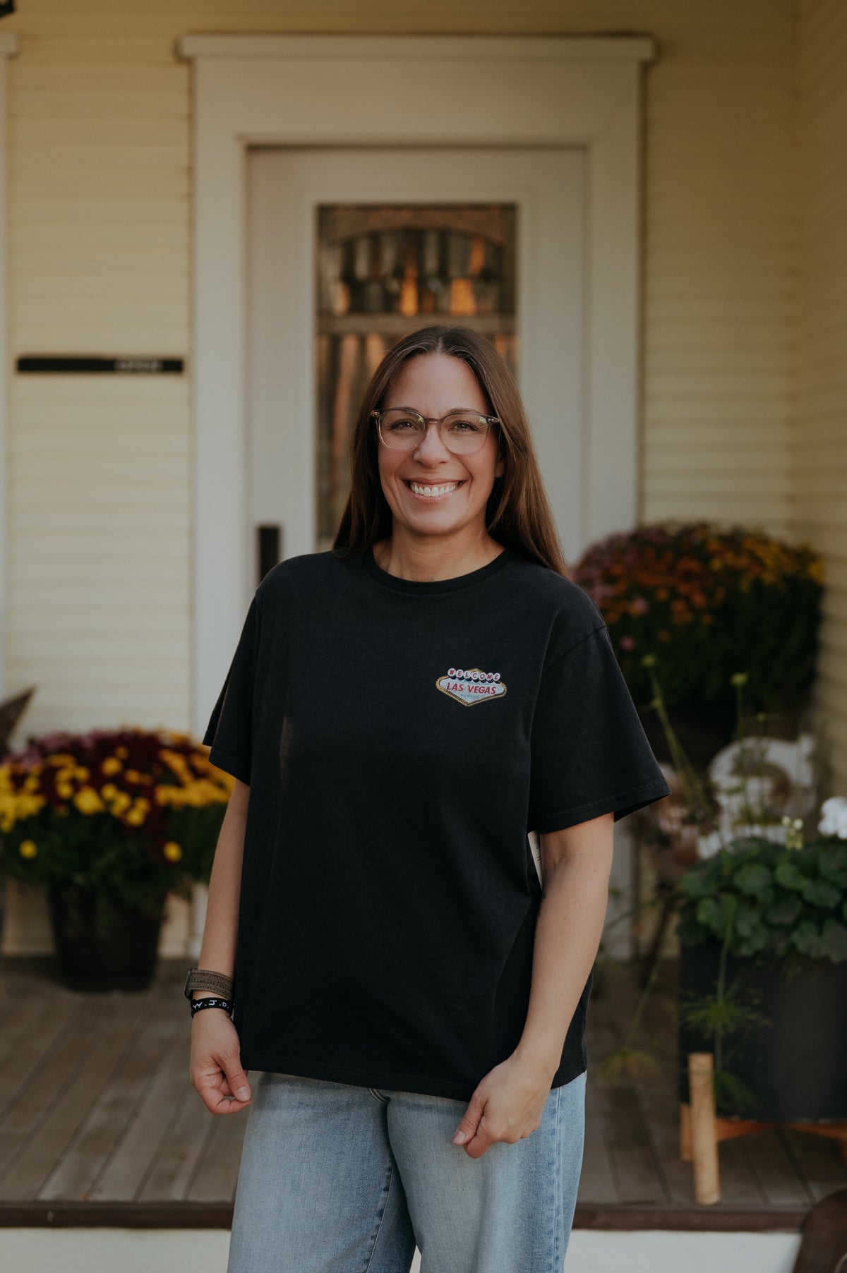 Wrangler Retro Black Las Vegas Tee Shirt