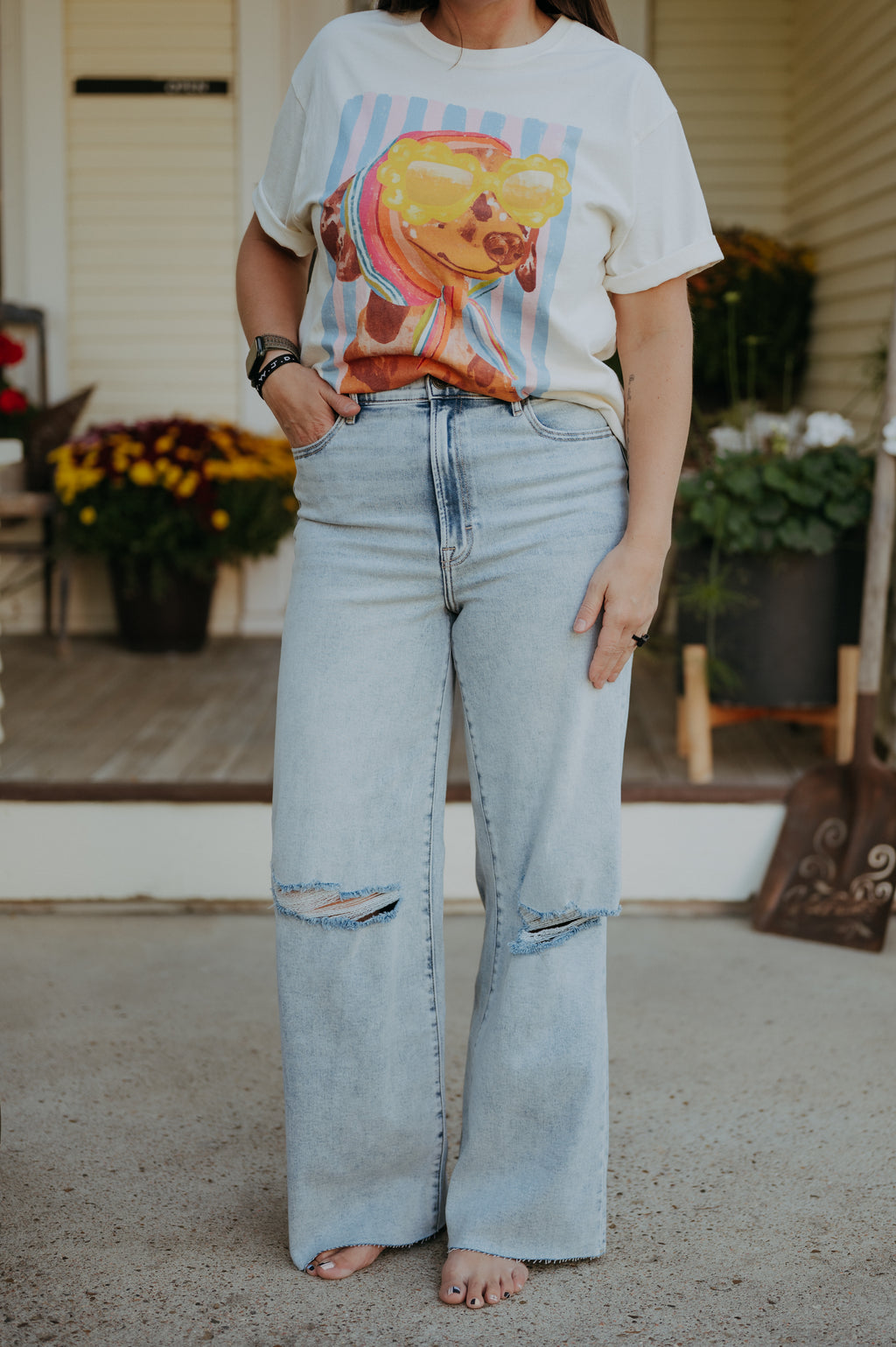 Hidden Logan High Rise Dad Jean