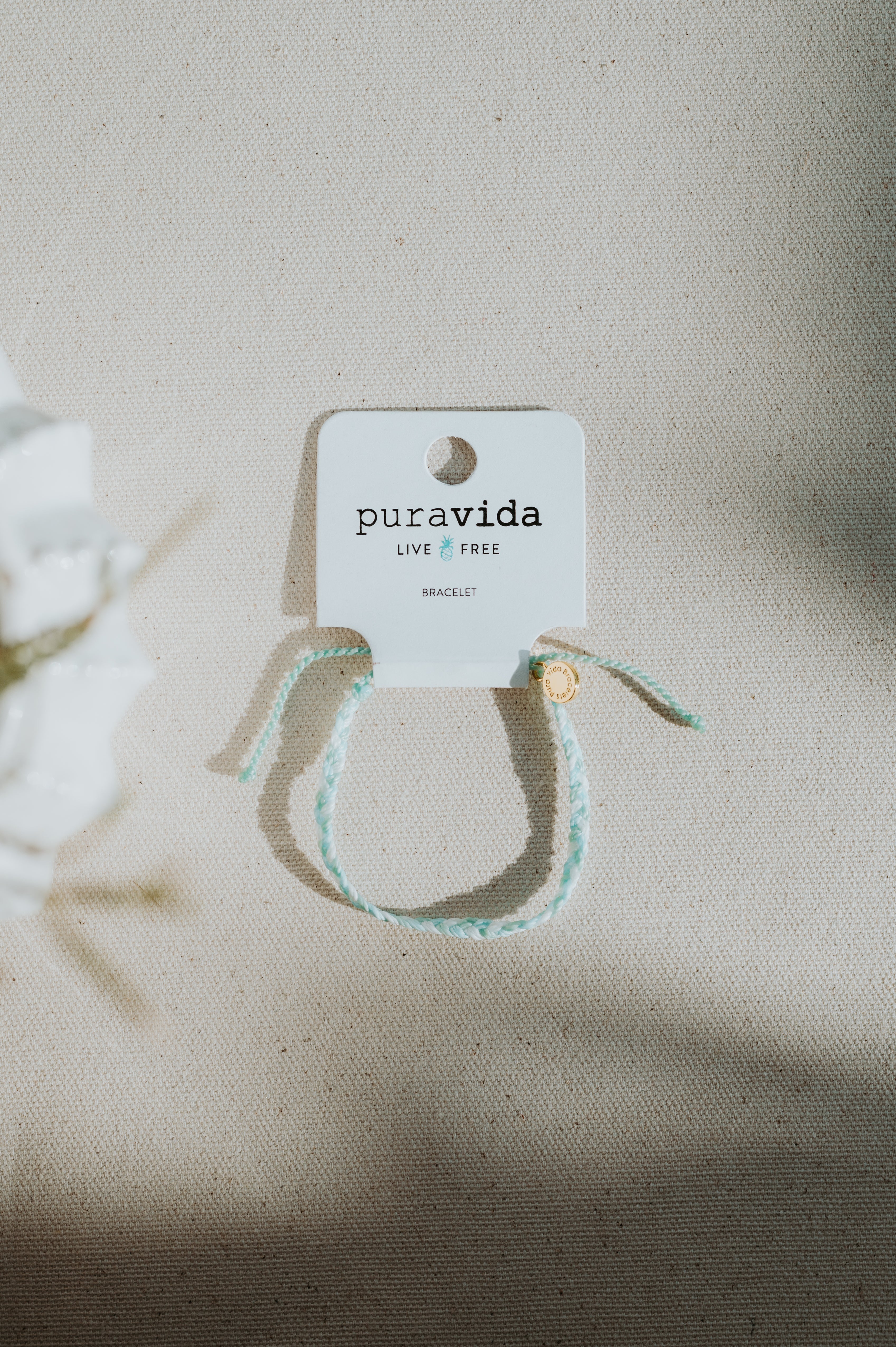 Puravida Bracelet Mini Braided Cool Blue