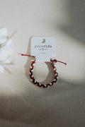 Puravida Bracelet Braided Black and Red