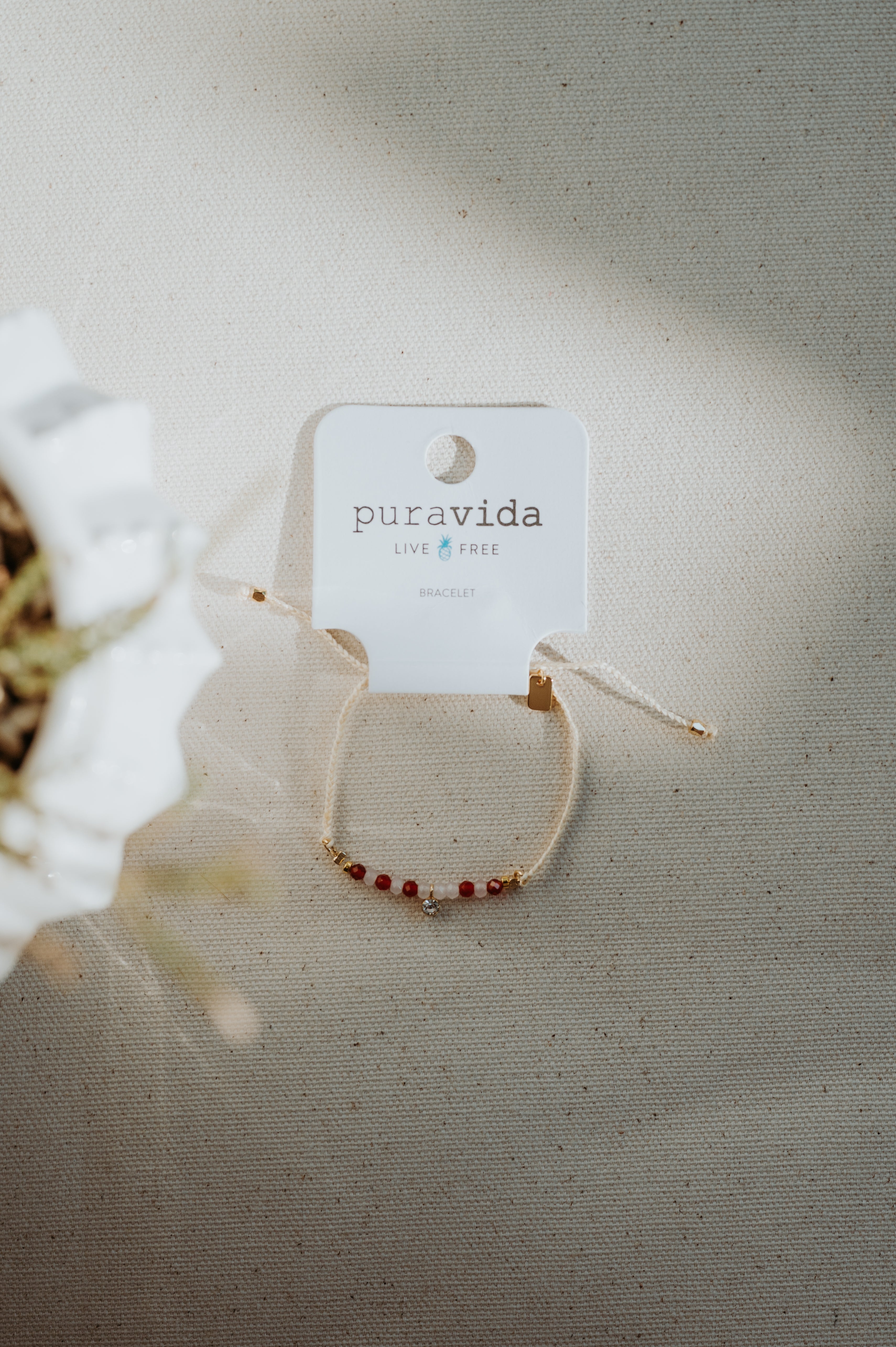 Puravida Bracelet Dainty Lover Gold Charm