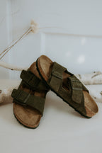 Birkenstock Arizona Suede Leather Thyme