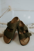 Birkenstock Arizona Suede Leather Thyme