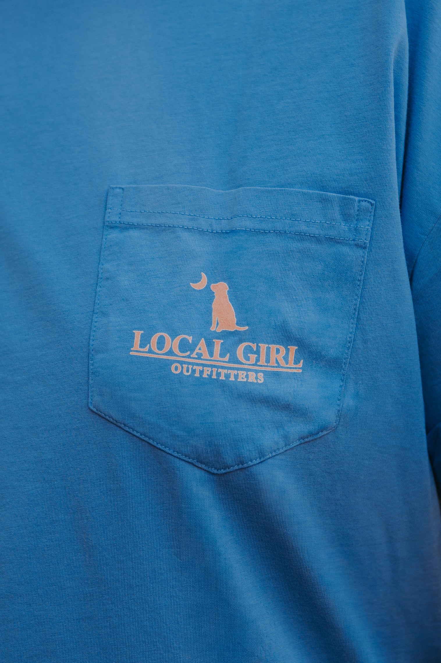 Local Boy Outfitters Local Girl Brewery Tee Light Blue