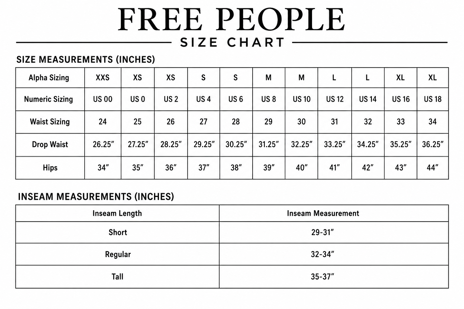 Free People Deep Trance Dropped