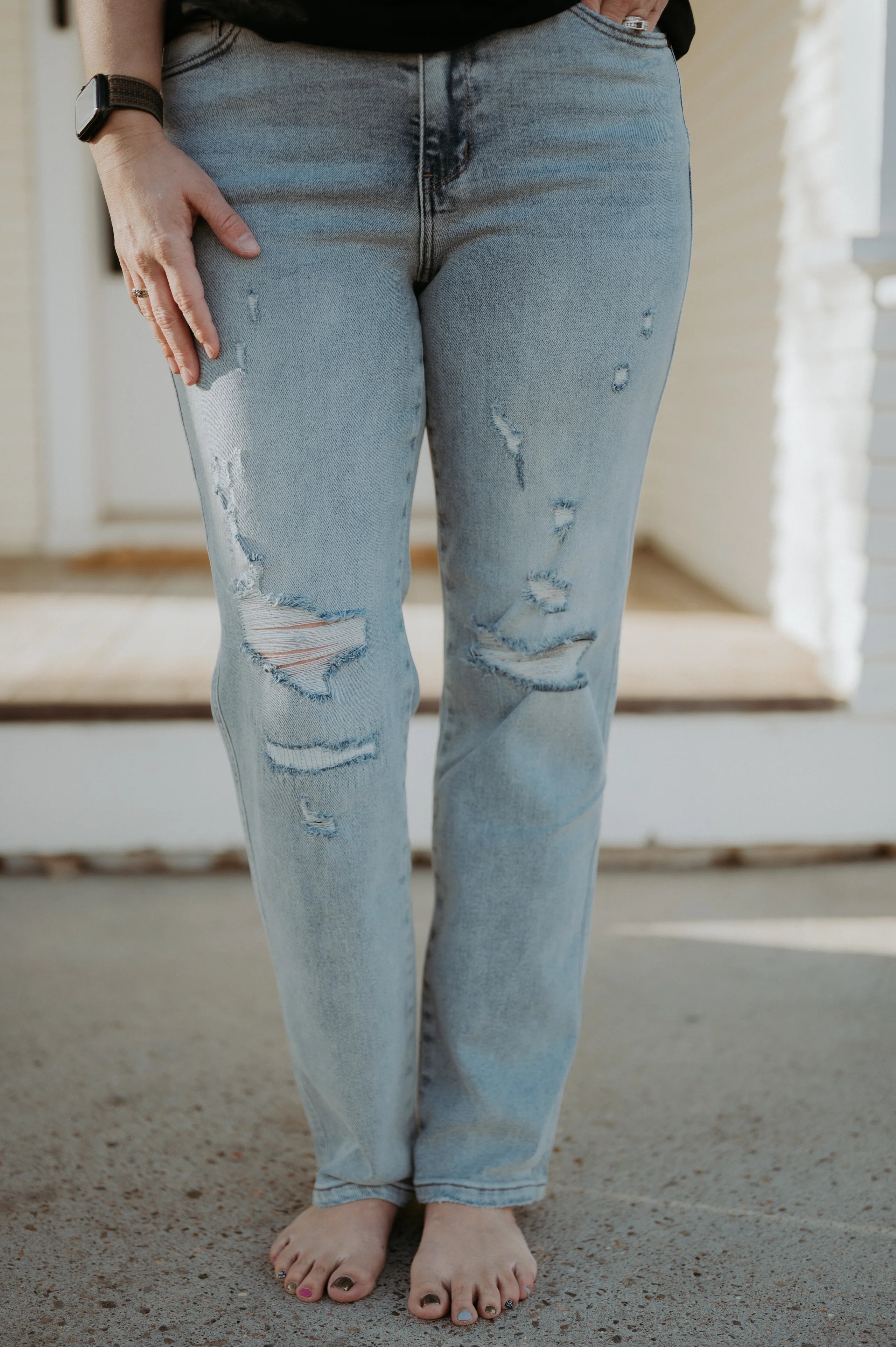 Judy Blue Boyfriend Fit Mid Rise JB88972