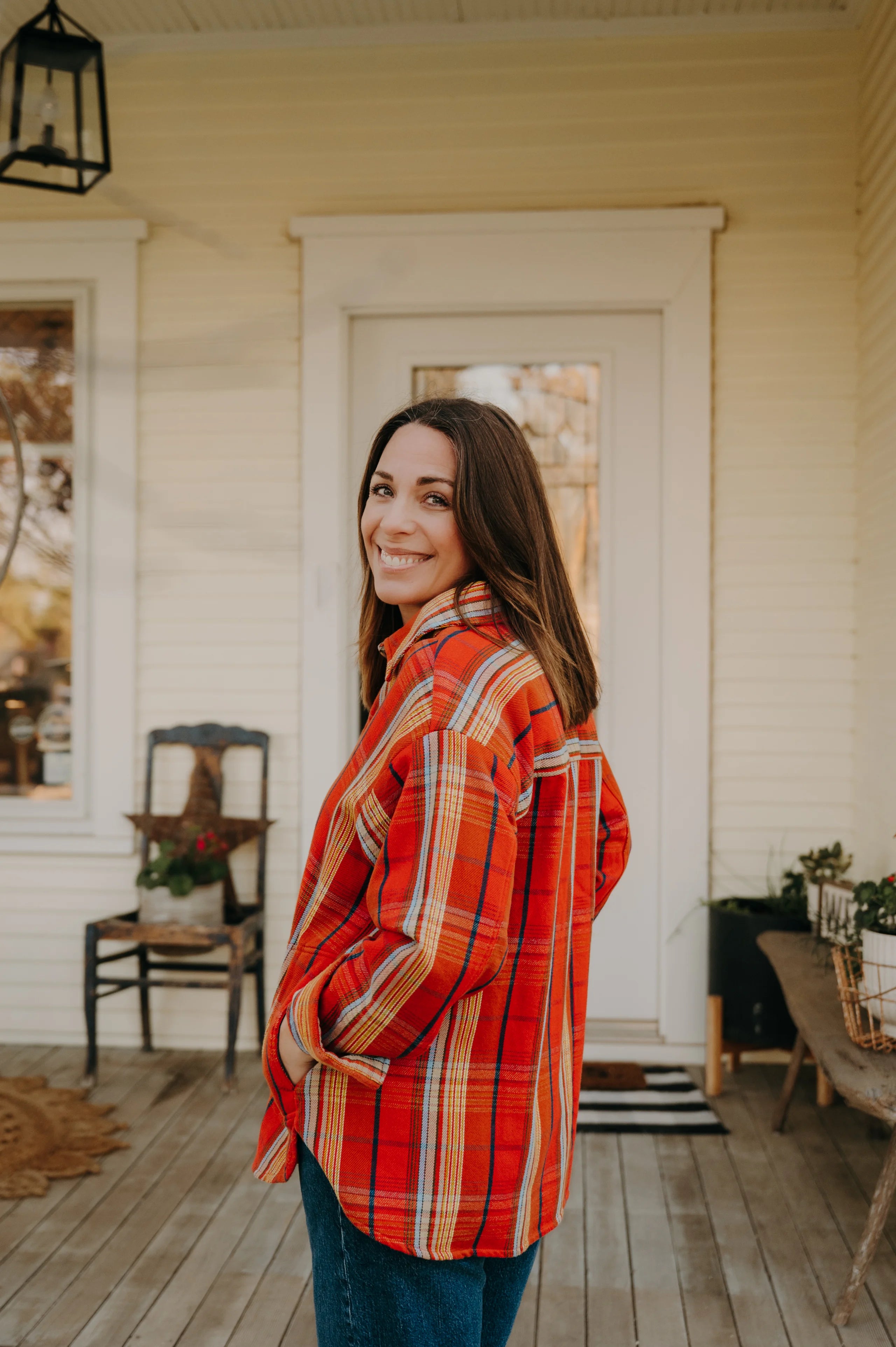Pendleton Plaid Popover Shirt