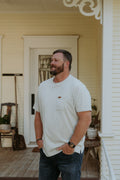 Pendleton Mens Deschutes Tee White Heather