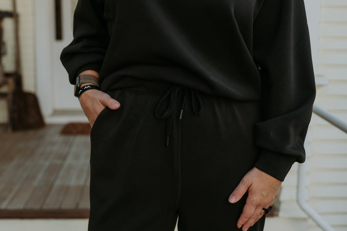 Prana Shea Soft Women's High Rise Jogger Black