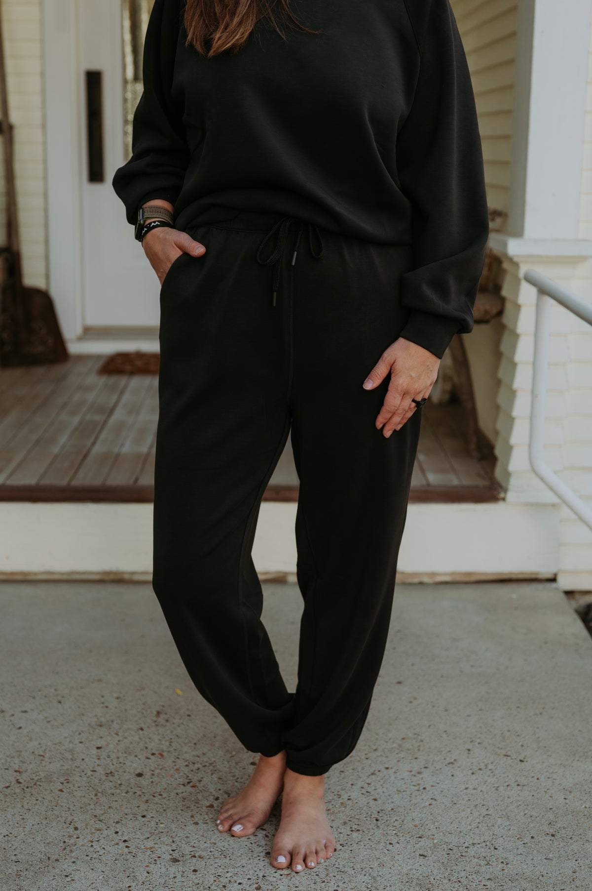 Prana Shea Soft Women's High Rise Jogger Black