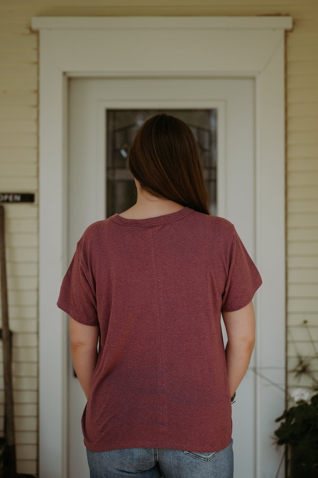Prana Cozy Up SS Crew Newberry