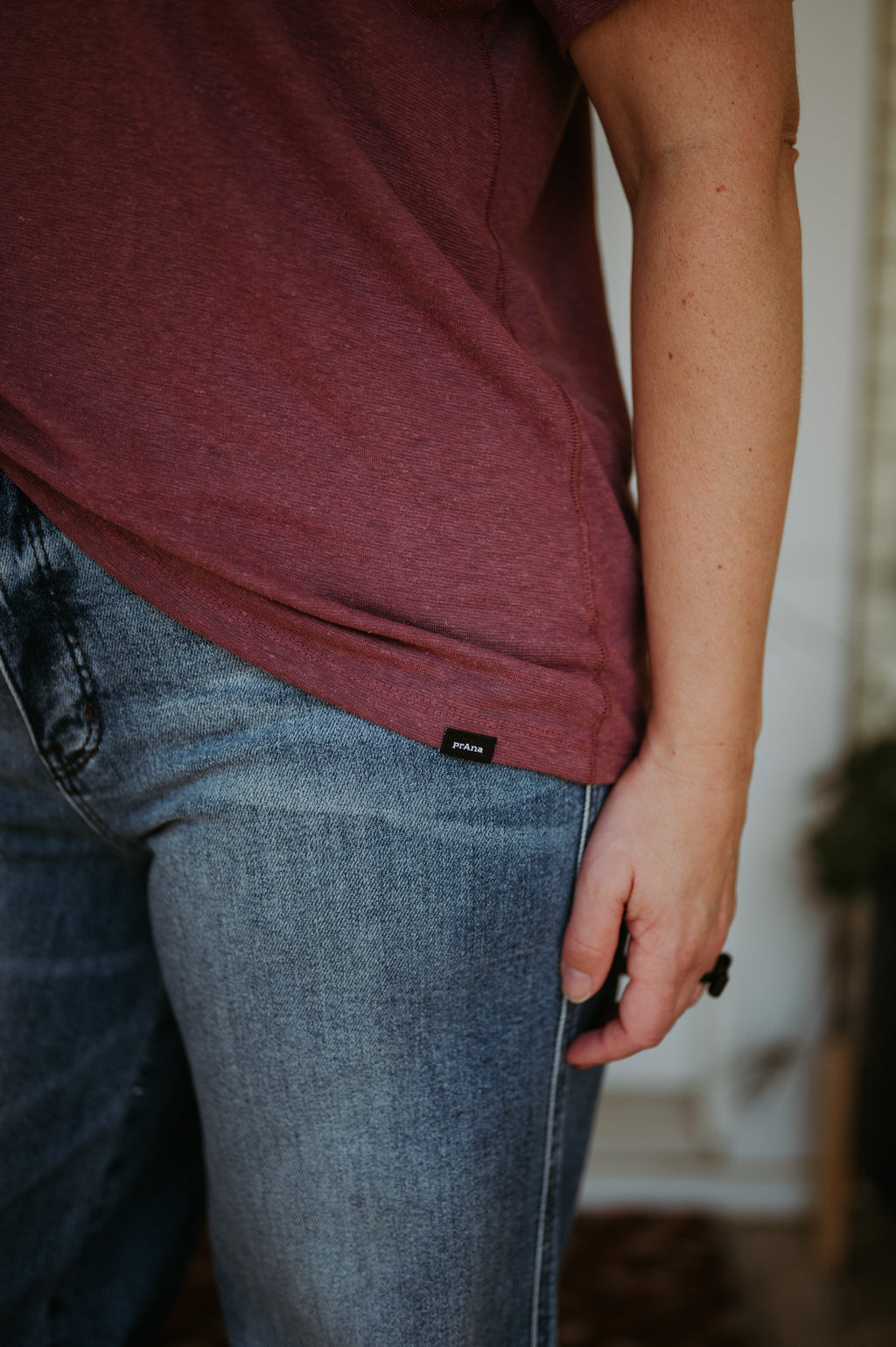 Prana Cozy Up SS Crew Newberry
