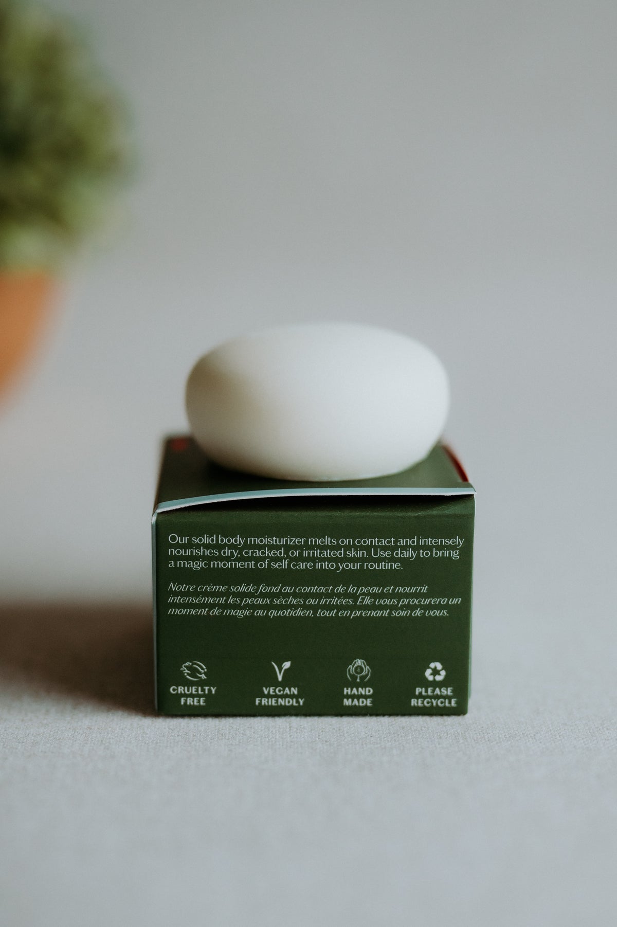 Kate McLeod- Unscented Stone Lotion Bar Mini