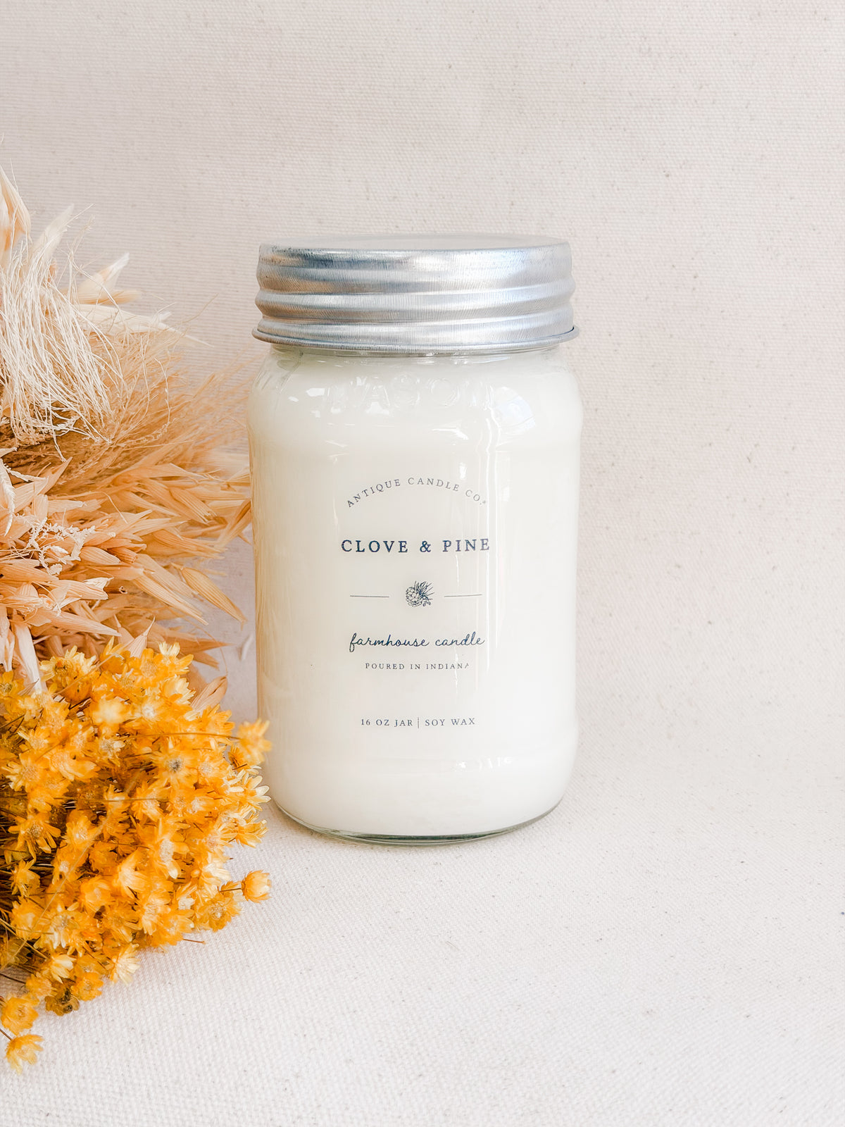 Antique Candle Co. Clove and Pine 16 ounce
