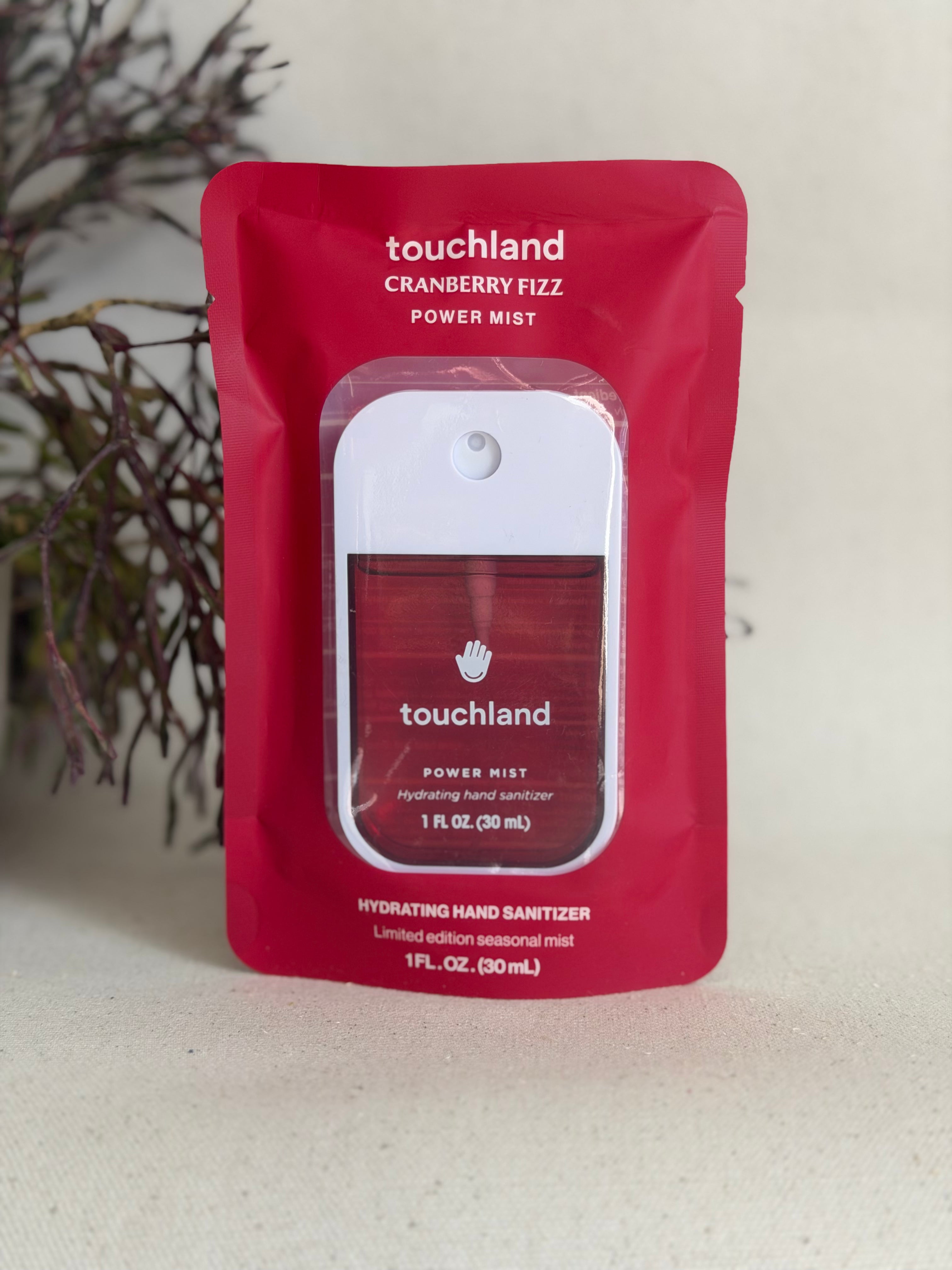 Touchland Hydrating Hand Sanitizer (Cranberry Fizz)