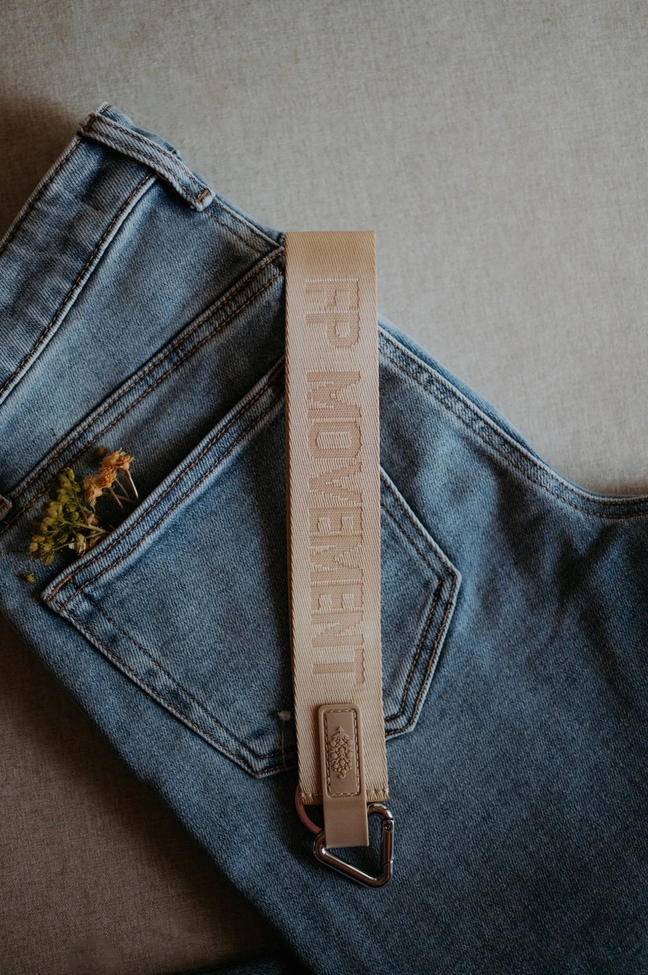 Free People Movement There it Is Keychain (Off White)