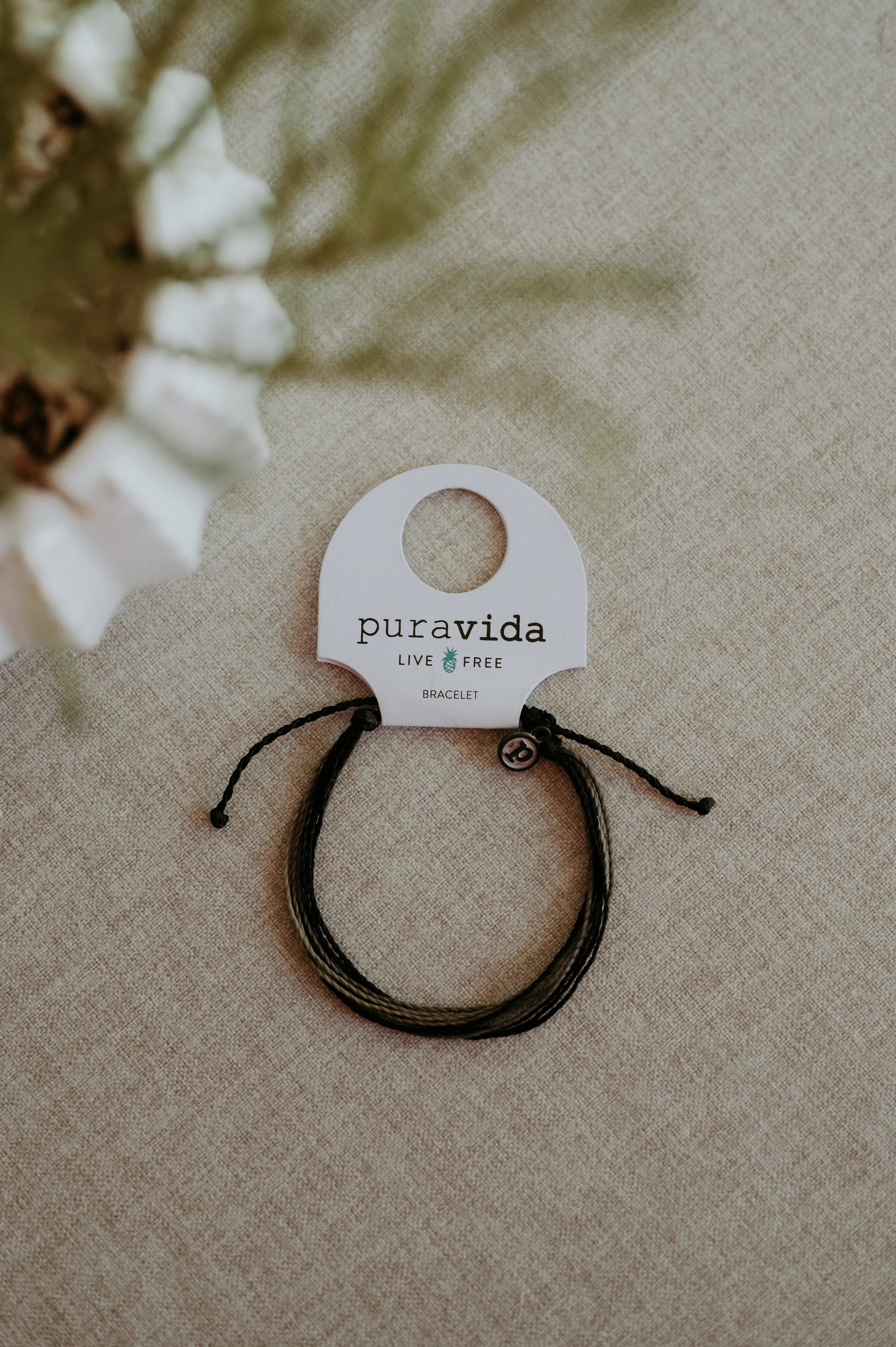 Puravida Black and Grey Bracelet