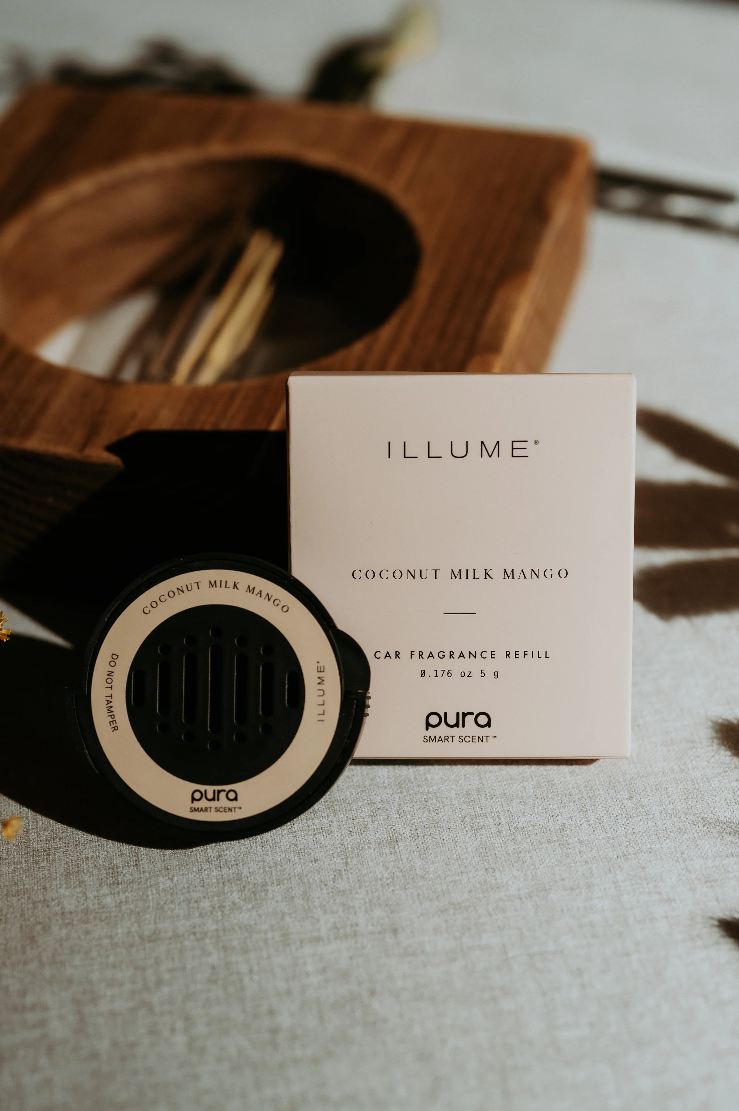 Pura Illume Car Scent Refill - Coconut Milk Mango