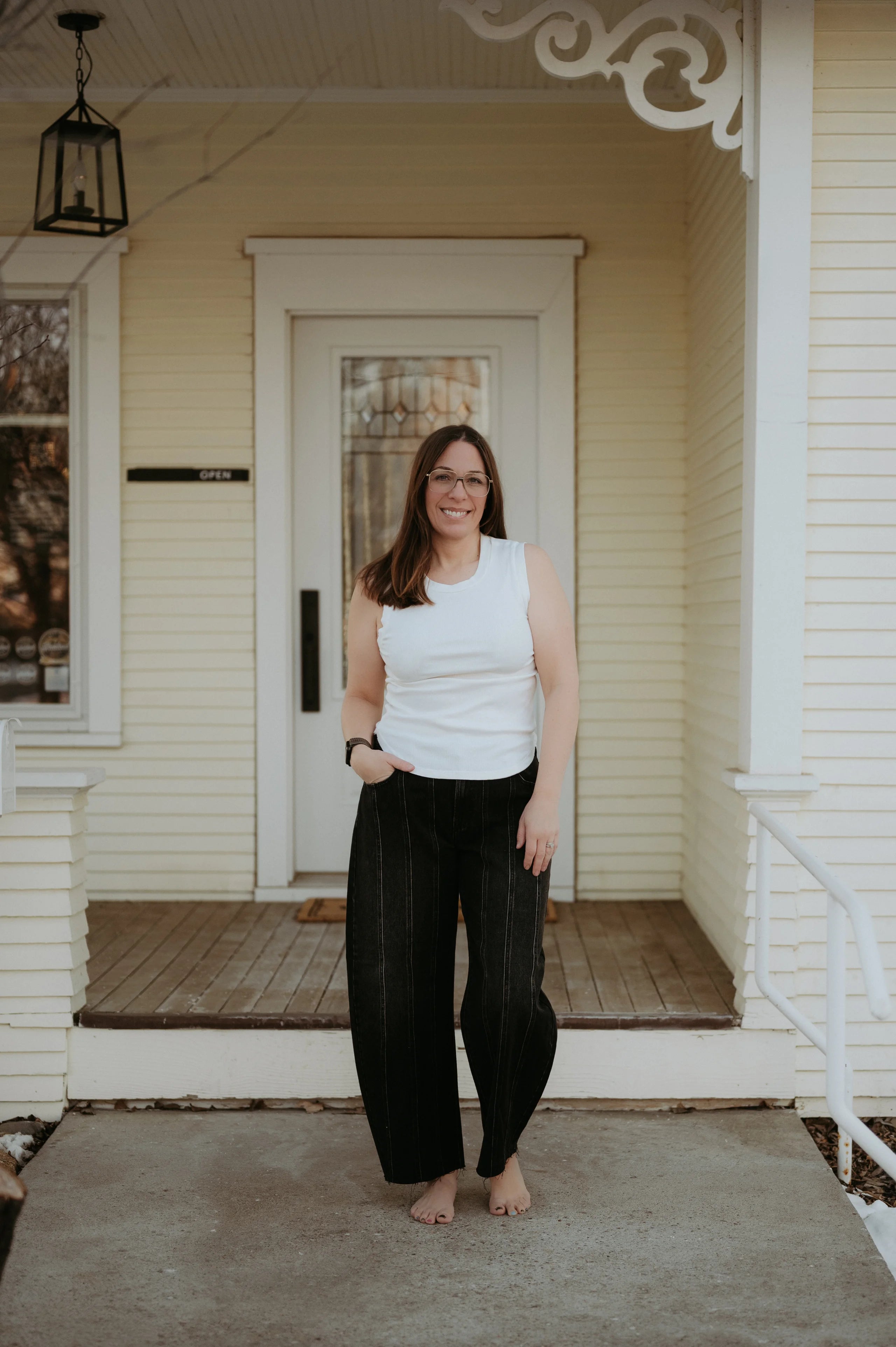Hidden Sammie High Rise Vintage Black Barrel Jean