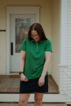 Flag & Anthem MVP SS Tipped Solid Performance Polo