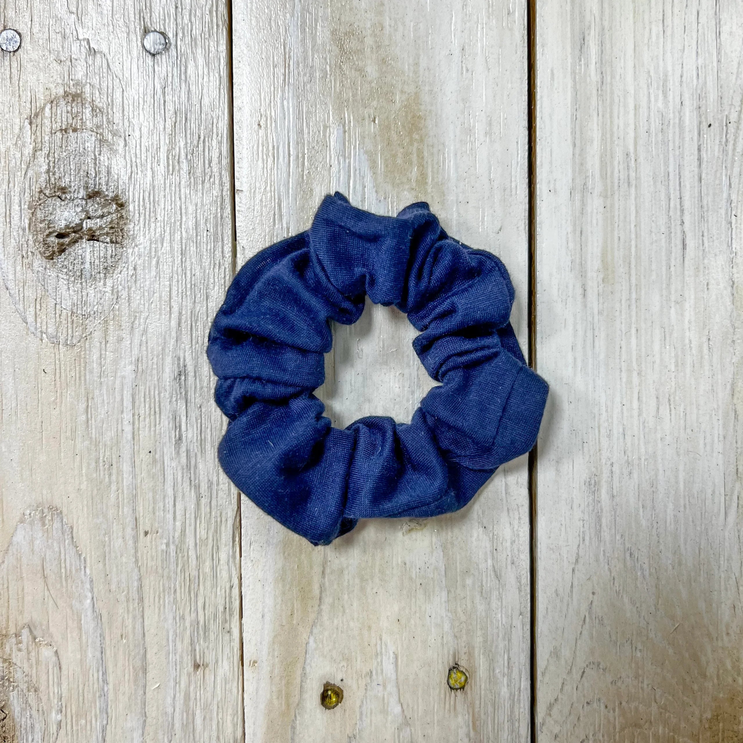 Hotline Navy Scrunchie