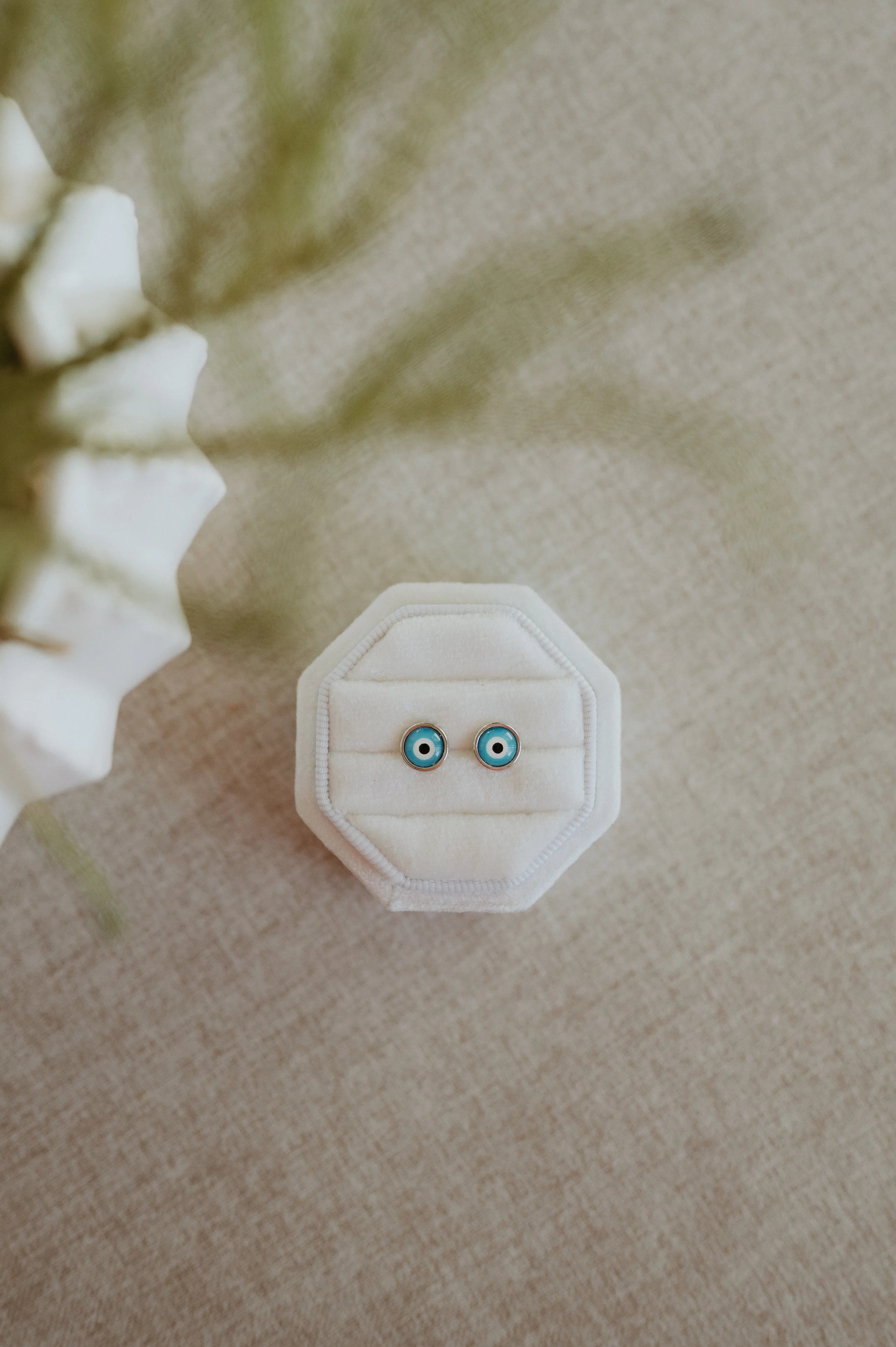 Puravida Evil Eye Stud Earrings