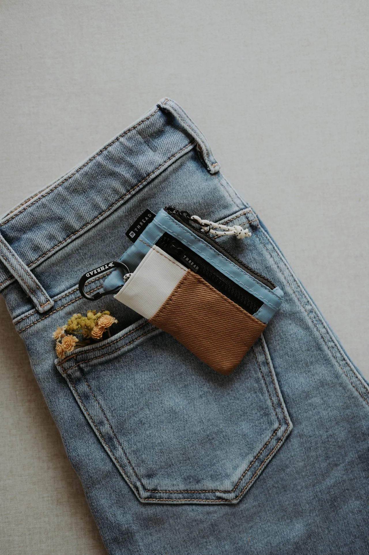 Thread Adventure Pouch Wallet (Color Block Canvas)