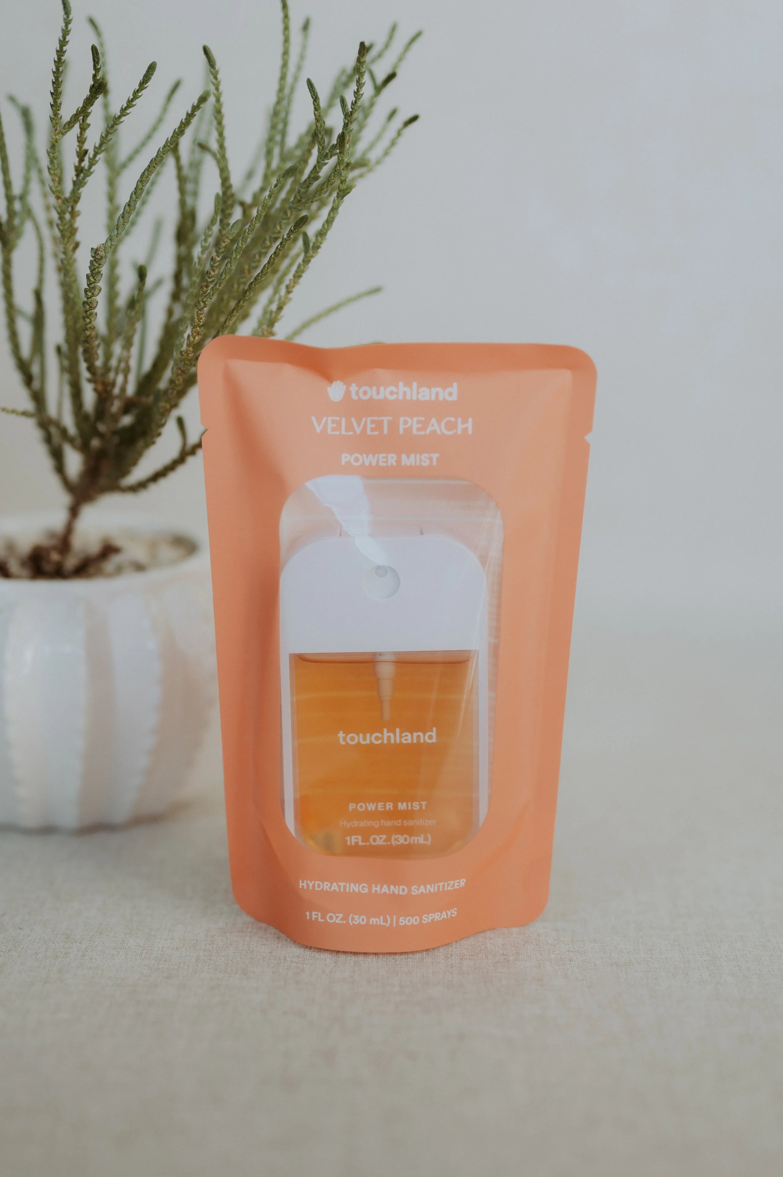 Touchland Hydrating Hand Sanitizer (Velvet Peach)