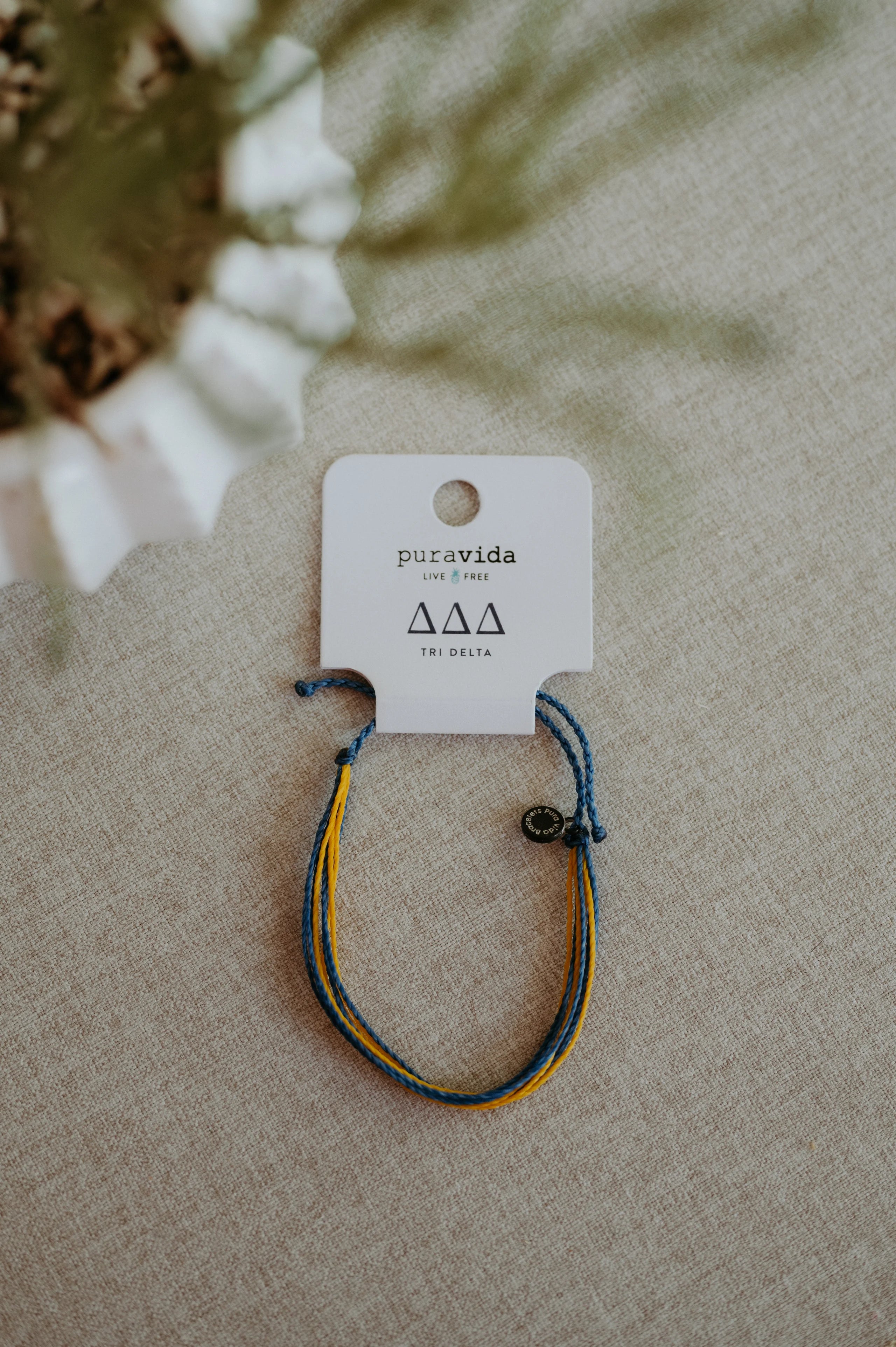 Puravida Blue and Yellow Bracelet